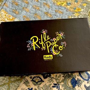 Rifle Paper Keds… never worn.. 8 1/2